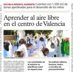 Aprender al aire libre en el centro de Valencia